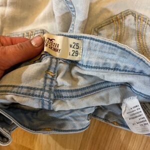 Hollister Light Wash Denim Jeans